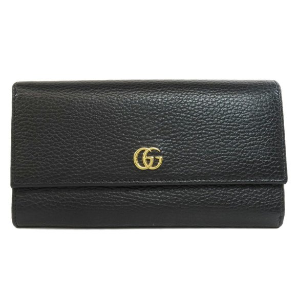 Gucci 456116 GG Marmont Long Wallet Leather Women's GUCCI - Picture 11 of 11